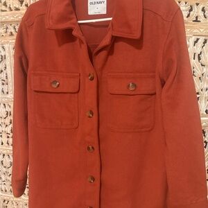 Old Navy Women's Rust Utility Jacket